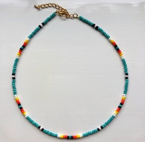 Delicado Collar Boho Multicolor al por Mayor, Collares de Verano para la Playa, Ajustables, Hechos a Mano, Regalo de Joyería de Moda para Ella - Product Image 3