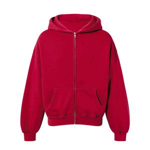 Sweat à capuche de qualité supérieure pour la vente en gros, avec poignets et ourlet côtelés, idéal pour l'entraînement sportif et le quotidien - Product Image 1