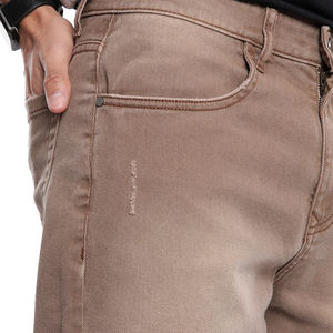 Pantalones Vaqueros Cargo Personalizados en Oferta, Pantalones Vaqueros Rotos con Múltiples Bolsillos, Corte Ajustado Informal, Lavado Informal, Pantalones Vaqueros Rectos para Hombre - Product Image 6