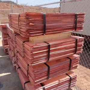 Cátodo de Cobre de Alta Pureza 99.97%-99.99% Cu, 195 kg, Servicios de Soldadura y Corte, Precios Bajos - Product Image 1