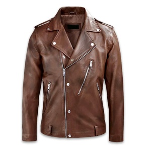 Chaqueta de Cuero para Hombre a la Moda, Chaqueta de Cuero de Invierno para Hombre de Alta Calidad, Atuendo Casual y Elegante para Uso Diario - Product Image 1