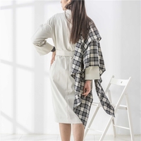 ODM Office Belted Trench Coat Veste fantaisie réglable pour femme