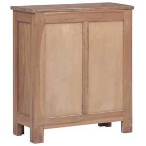 Credenza in legno massello di Teak 25.6 \ "x11.8 \" x29.5 \" - Product Image 3