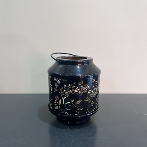 Decorative Candle Holder Hollow Carved Jar <b>Tea</b> <b>Light</b> <b>Lantern</b> for Home Wedding Ramadan Decor - Product Image 5