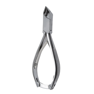 <b>Toe</b> Nail Cutter 5.5 Inch Moon Shaped Stainless Steel Nail Clipper with Back Lock Professional Pedicure Nail Trimmer Tool - Product Image 2