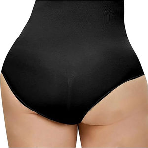 Women One Piece Shapewear Stand Collar Tummy <b>Control</b> <b>Bodysuit</b> Solid Color 100% Knitted Plus Size Quick Dry 180g Short Sleeve - Product Image 4