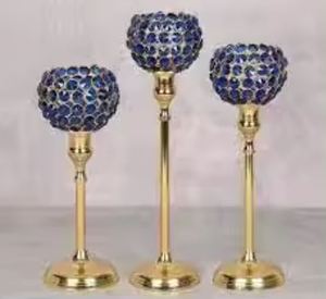 โคมไฟขนาดเล็กเคลือบผงสีกรมท่าโคมไฟแขวนดีไซน์คลาสสิกตกแต่งด้วยมือดีไซน์คลาสสิกเคลือบสีกรมท่า - Product Image 2