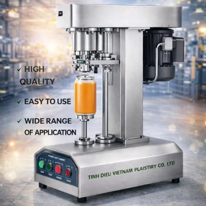 Machine de scellage semi-automatique transparente pour canettes, la plus vendue, pour les applications alimentaires, des boissons et chimiques - Product Image 1