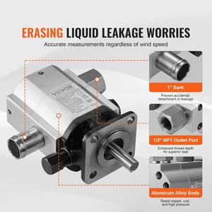 Kit Pompa Idraulica a 2 Stadi da 16 GPM per Spaccalegna, Kit di Montaggio con Pompa per Spaccatura Idraulica del Legno - Product Image 3