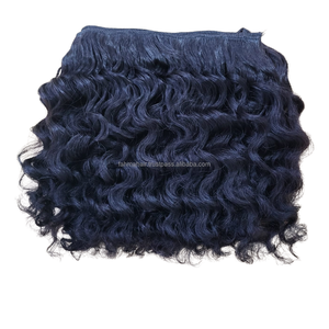 Meilleures ventes 2025 Extensions de cheveux humains Remy vierges 100% naturels indonésiens Double trame Texture bouclée Super double tirage - Product Image 1