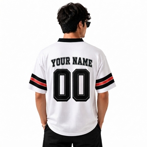 Envío Inmediato: Jersey Oversize de Fútbol Estilo Urbano, Logotipo Personalizado, Fabricante de Ropa OEM ODM Marca Privada, 100% Poliéster Malla - Product Image 3
