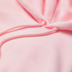 OEM Service <b>Men's</b> Oversized <b>Pink</b> Hoodie For <b>Men</b> Casual Fleece Hooded Sweatshirt Solid Color Regular Fit For Casual Wear - Product Image 4