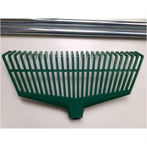 Râteau à feuilles à 26 dents, râteau à gazon, outils de jardinage avec manche en acier léger et tête en plastique durable - Product Image 5