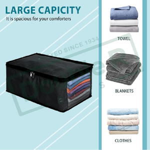 Best Quality Foldable Wardrobe Storage Box for Men Clothes T Shirts Jeans Closet Organizer <b>Bin</b> with 1 <b>Compartment</b> - Product Image 4