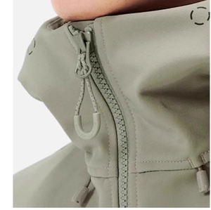 เสื้อแจ็คเก็ตกันน้ำพิมพ์โลโก้ได้ตามสั่ง เสื้อแจ็คเก็ตกันลมสำหรับผู้ชาย เสื้อแจ็คเก็ตซอฟต์เชลล์สำหรับเล่นกีฬาผู้ชาย เสื้อแจ็คเก็ตสำหรับตั้งแคมป์กลางแจ้ง - Product Image 6