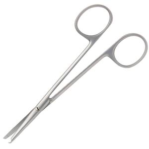 Ciseaux chirurgicaux 4,5 pouces certifiés CE Classe I, instrument de chirurgie générale manuel en acier inoxydable pour usage hospitalier et clinique - Product Image 1