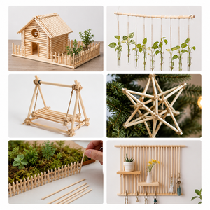 แท่งไม้เนื้อแข็งแบบไม่ผ่านการตกแต่ง แท่งไม้กลมธรรมชาติสำหรับงาน DIY งานฝีมือ ทำเฟอร์นิเจอร์ ตกแต่งบ้าน ขนาดตามสั่ง รับผลิตแบบ OEM ODM - Product Image 5