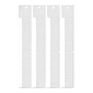 Étiquettes de bornier BradyJet J1000 pour panneaux électriques, 5 mm x 10 mm, pas de 5 mm - Product Image 1