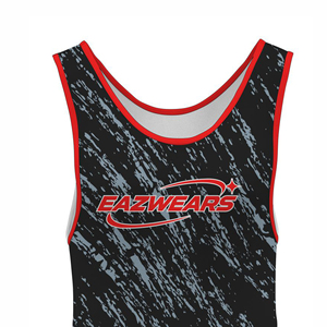 Sublimation Stretch Four-Way Stretch <b>Wrestling</b> <b>Singlet</b> <b>Mens</b> Premium Graphic Teamwear Comfortable Fitted Sports Uniform - Product Image 4