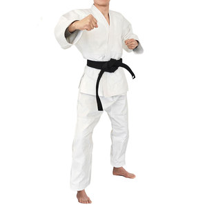 Uniforme de Artes Marciales Solid Trader Ultimate Finish, Gi de Algodón Suave para Entrenamiento Formal, Traje de Maestro para Judo y Karate - Product Image 1