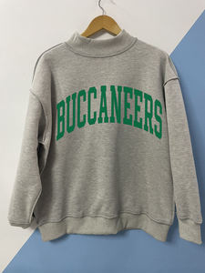เสื้อสเวตเชิ้ตผู้หญิงทรงโอเวอร์ไซส์ แขนยาว แบบกลับด้านได้ ปักลายตัวอักษร พิมพ์ลาย Merry คอเต่า สำหรับฤดูหนาวและฤดูใบไม้ร่วง - Product Image 6