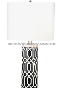 โคมไฟฝังทำจากเรซินและไม้ที่หรูหราทำด้วยมือด้วยการออกแบบที่ทันสมัยมีชิปเรซินที่มีชีวิตชีวาและรูปแบบการฝังที่ดี - Product Image 3