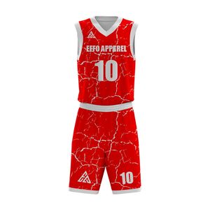 Maillot et short de basketball en maille respirante, fabrication de vêtements sportifs personnalisés avec logo, vente en gros, usine de vêtements athlétiques - Product Image 2