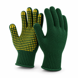 Cotton Dotted Safety <b>Gloves</b> Durable Work <b>Gloves</b> with Anti-Slip Grip Breathable & Flexible Design - Product Image 1