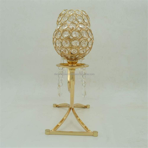 Creative Crystal <b>Candle</b> <b>Stand</b> for Wedding and Christmas Home Decor Handmade Eco-Friendly - Product Image 2