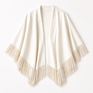 Cape à franges haut de gamme pour vestes de mariage - Fabricant sur mesure pour les commandes en gros - Product Image 5