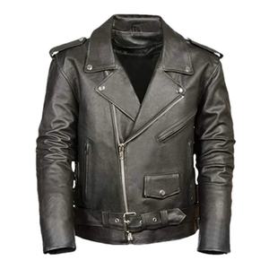 Custom Men Fashion <b>Leather</b> <b>Jacket</b> OEM ODM PU <b>Leather</b> <b>Biker</b> <b>Jacket</b> Street Style Winter Outerwear Manufacturer - Product Image 5