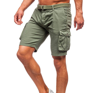 กางเกงขาสั้นคาร์โก้ลำลองผู้ชาย ผ้าฝ้าย 100% เป็นมิตรกับสิ่งแวดล้อม แห้งเร็ว แฟชั่นฤดูร้อน รับทำโลโก้ตามสั่ง บริการ OEM กางเกงขาสั้นคาร์โก้ - Product Image 6