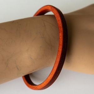 Brazalete de Madera Estilo Vintage, Joyería Pulida a Mano para Mujer, Artesanía Natural - Product Image 4