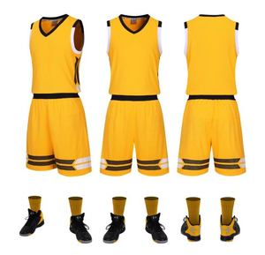 Ensemble de maillots de basket-ball réversibles pour hommes personnalisés, respirant, anti-transpiration, séchage rapide, débardeur en mesh, shorts, adulte, toutes saisons - Product Image 4