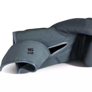 Guantes de Boxeo Premium de Cuero PU, Guantes de Entrenamiento y Sparring, Absorben la Humedad, Cierre de Gancho y Bucle, Personalizables para Hombres y Mujeres, OEM - Product Image 6