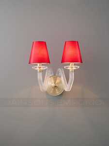 Flower Glass <b>Wall</b> <b>Sconce</b>, Decorative <b>Wall</b> <b>Light</b> with Sculptural Glass Shade, Modern Designer <b>Wall</b> Lamp for Bedroom, Hallway, Liv - Product Image 6