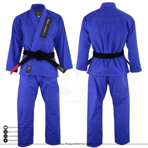 ชุดยิวยิตสูพรีเมียมสั่งทำพิเศษ ผ้าฝ้าย 100% ทอลายเพิร์ลวีฟ ชุดกิโมโนบราซิลเลียนยิวยิตสู ทรงเข้ารูป ชุดฝึกซ้อมสำหรับการต่อสู้ - Product Image 3