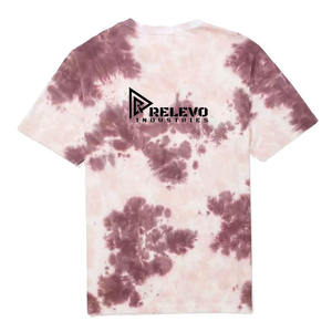 T-shirt en tissu tissé tie-dye pour hommes en gros – Personnalisable, vêtement décontracté tendance - Product Image 2