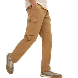 PINCO SPORTS Pantalon cargo droit pour homme, été, extérieur, en toile respirante, taille haute, coupe décontractée, ajustée, multi-poches, confortable - Product Image 4