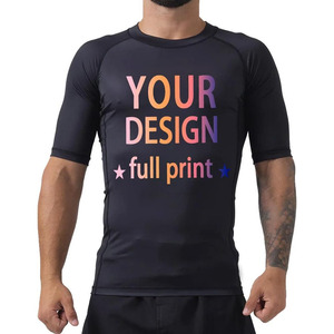 Men’s Long Sleeve <b>Compression</b> Rash Guard for Swimming and Surfing - Product Image 2
