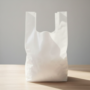 Cornstarch 100% Biodegradable & <b>Compostable</b> Carry <b>Bags</b> White Plastic Shopping <b>Bag</b> CPE PE Grocery Tote <b>Bag</b> Disposable Carry <b>Bag</b> - Product Image 1