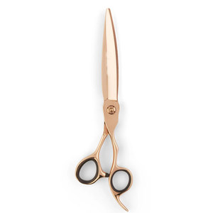 Tijeras de Corte de Pelo Profesionales de Primera Calidad en Oro Rosa con Cuchillas de Acero Inoxidable Ultra Afiladas para Salón, Barbería y Uso Doméstico - Product Image 4