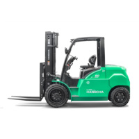 Chariot élévateur à fourche à batterie lithium 4 roues de 6, 7, 8, 9 et 10 tonnes pour la manutention industrielle des matériaux