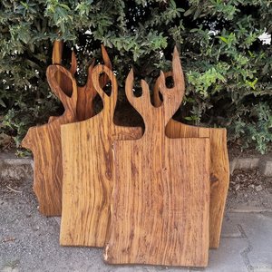 Planches à découper en bois de haute qualité en gros avec poignée, forme rectangulaire, épaisseur 1,5 cm, écologiques BELLADEC - Product Image 2