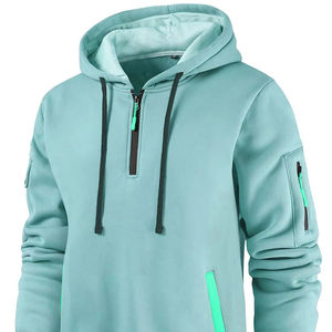 Sweat-shirts à capuche pour hommes tendance, vintage, avec différentes poches, décontractés, pull-over oversize, respirants, pour hommes - Product Image 5