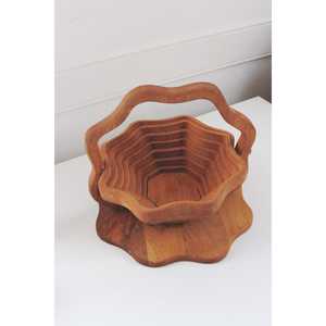 Bandeja de Madera Decorativa y Económica para Aperitivos con Múltiples Secciones para Anacardos, Almendras, Pasas y Aperitivos Mixtos para el Hogar - Product Image 1