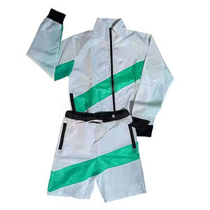 Conjunto Corto de Chaqueta Cortavientos para Hombre de Alta Calidad, Transpirable, de Nailon, a Precio Razonable, con Logotipo Personalizado y Servicios OEM - Product Image 3