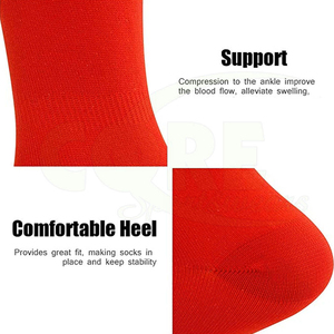 Quick Dry Top Quality Plain Polyester Football <b>Socks</b> <b>Hot</b> Selling Knitting logo Sports <b>Socks</b> Adult - Product Image 6
