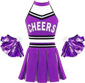 Uniformes de Animadoras para Competencia, Rojos y Negros, de Manga Larga con Cristales Brillantes, para Mujeres y Niñas, en Varios Tamaños - Product Image 6