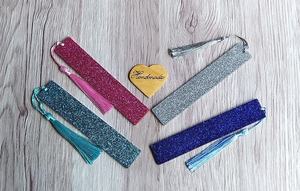 Custom Logo High Quality Dry Flower Petals <b>Bookmark</b> Sunflower Transparent Resin <b>Bookmark</b> With Tassel for Business Gift - Product Image 2